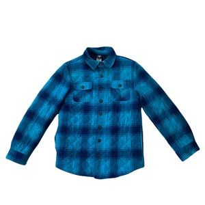Route 66 plaid turquoise jacket